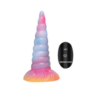 Creature Cocks Unicorn GITD Vib Dildo