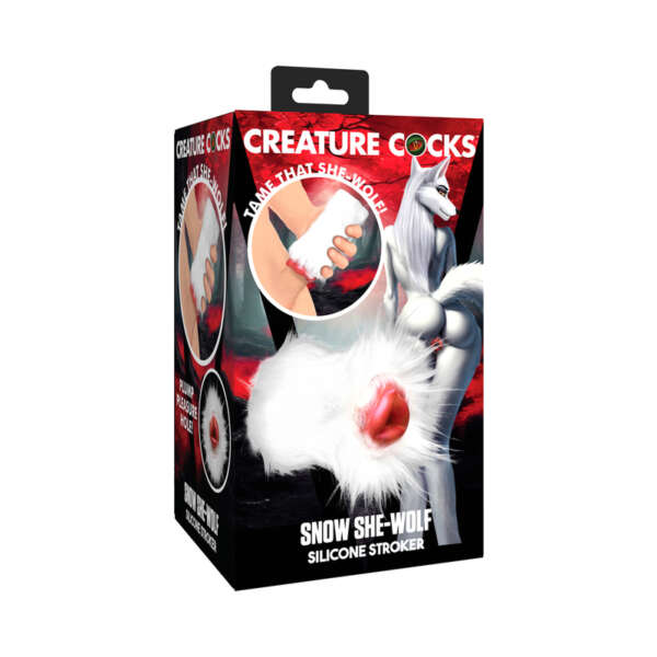Creature Cocks Snow She-Wolf Sil Stroker