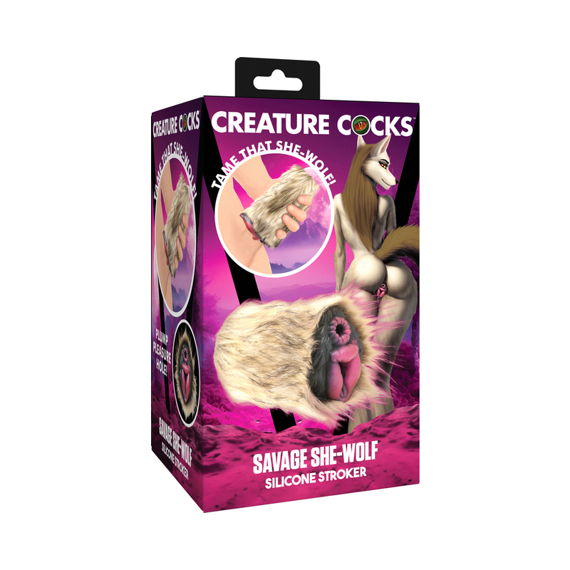 Creature Cocks Savage She-Wolf Sil Strok