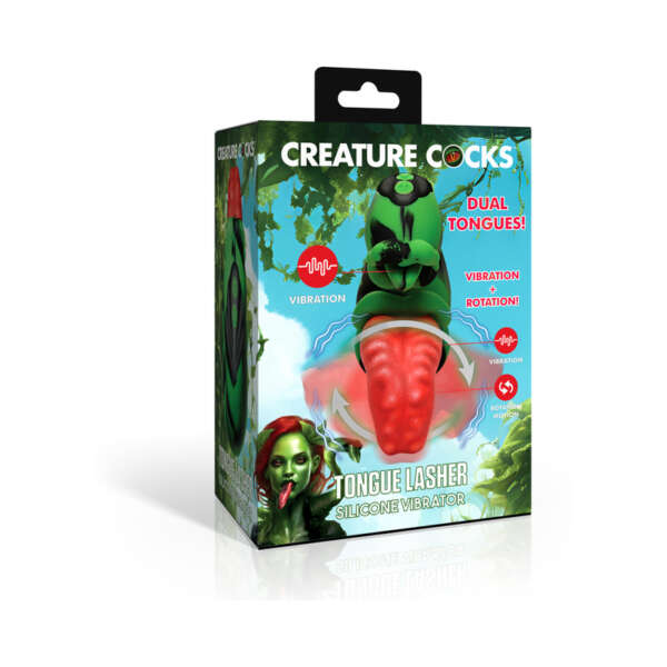Creature Cocks Tongue Lasher Sili Vibr