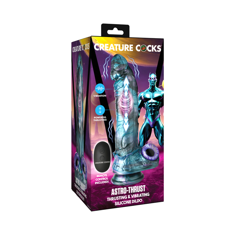 Creature Cocks Astro-Thrust VibSil Dildo