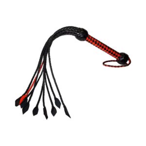 Prowler RED Short Handle Flogger Blk/Red