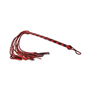 Prowler RED Long Handle Flogger Blk/Red