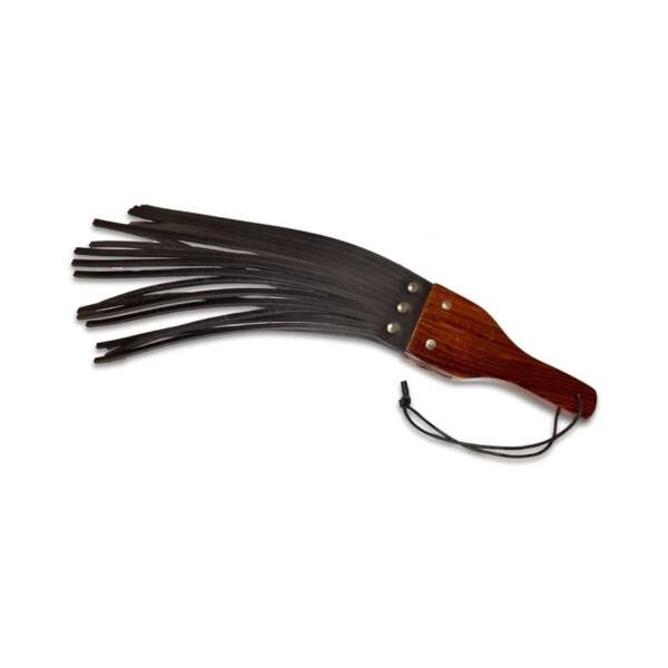 Prowler RED Leather and Wood Fring Paddl