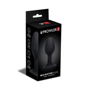Prowler RED Weighted Butt Plug Black L