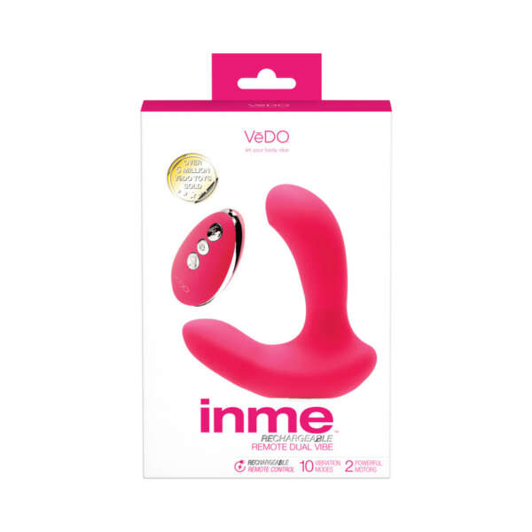 VeDO Inme Rechargeable Dual Vibe RC Pink