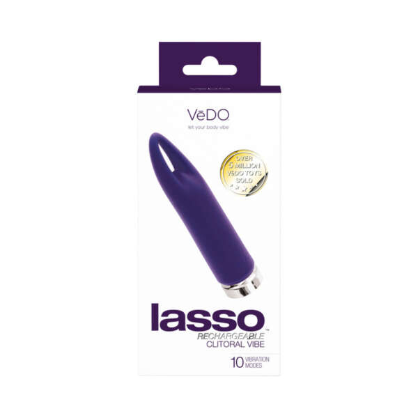 VeDO Lasso Rechargeable Bullet Vibe Purp