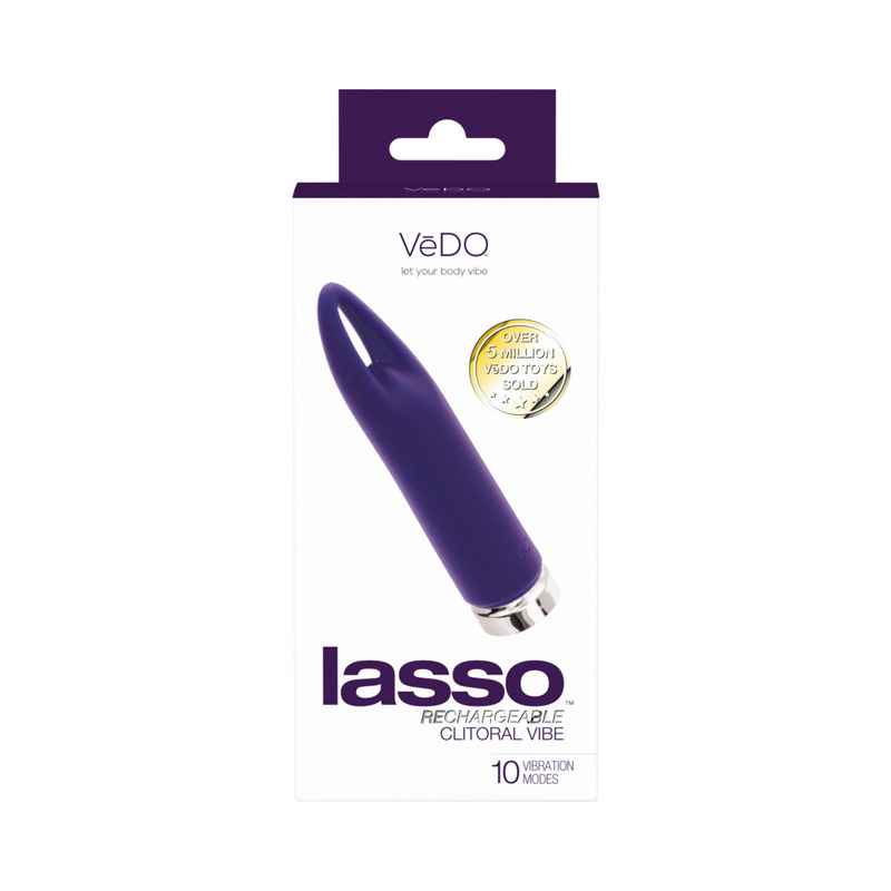 VeDO Lasso Rechargeable Bullet Vibe Purp