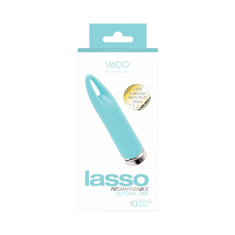 VeDO Lasso Rechargeable Bullet Vibe Turq