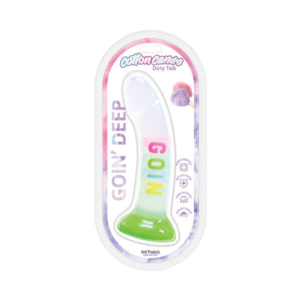 Cotton Candy Goin' Deep 7in Sili Dildo