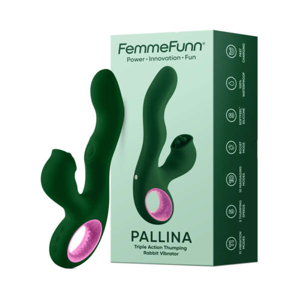 FemmeFunn Pallina Thumping Rabbit Green