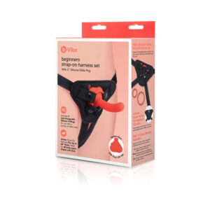 b-Vibe Beginners Strap-On Set 5in Sili