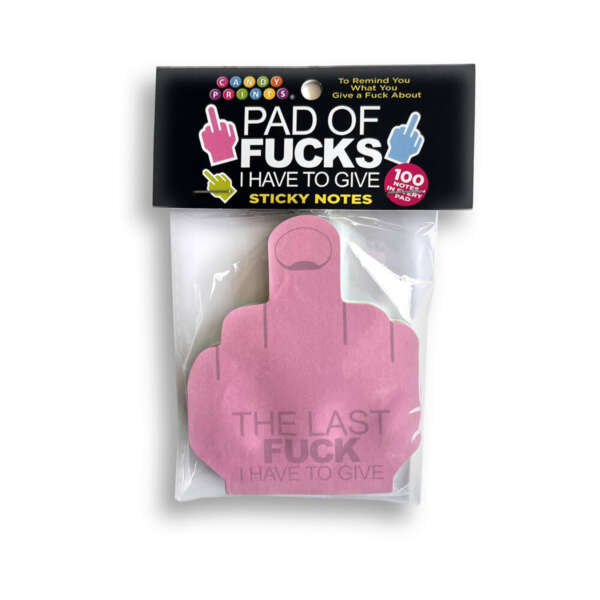 Last Fuck I Have to Give Sticky Notes