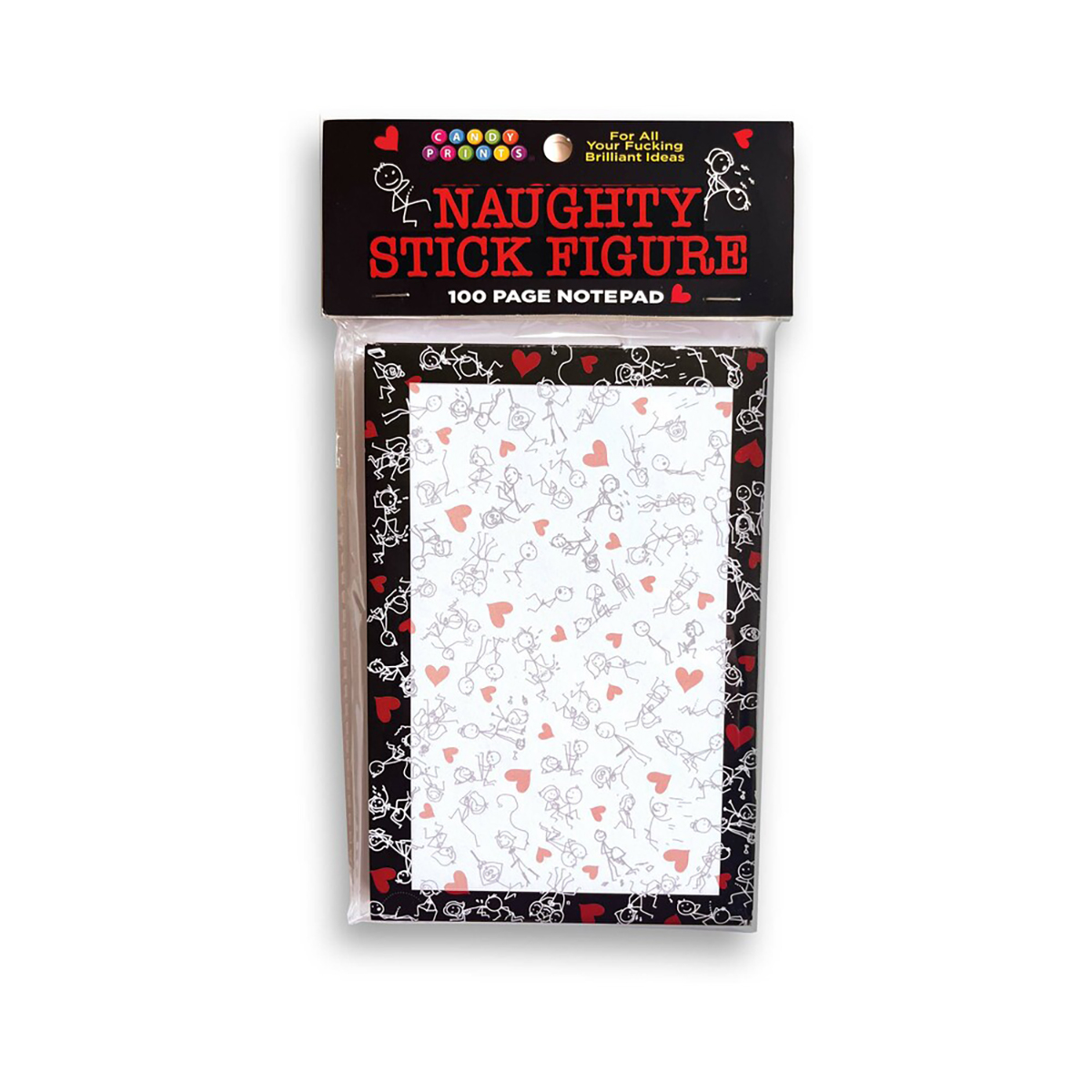 Naughty Stick Figure Notepad