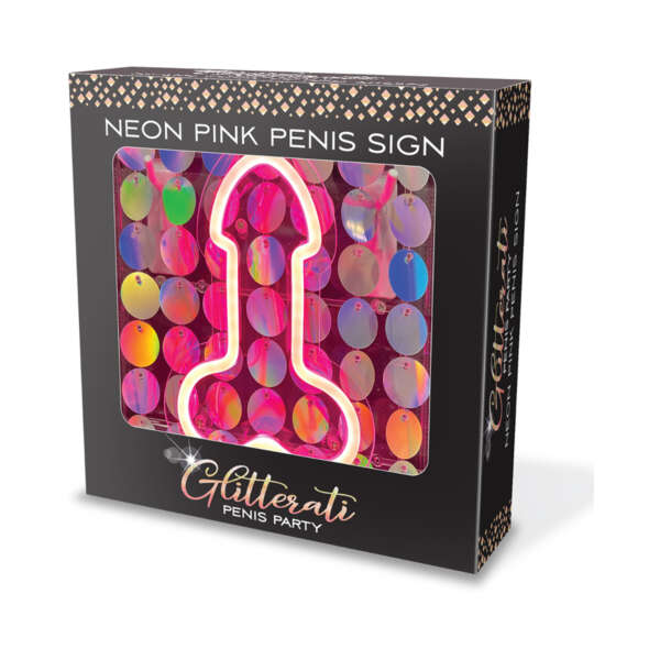 Neon Penis Light Up Sign