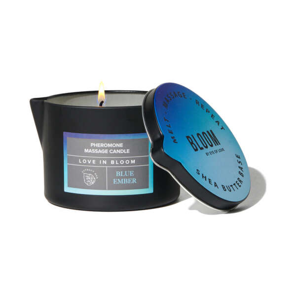 EOL Phr Massage Candle Blue Ember