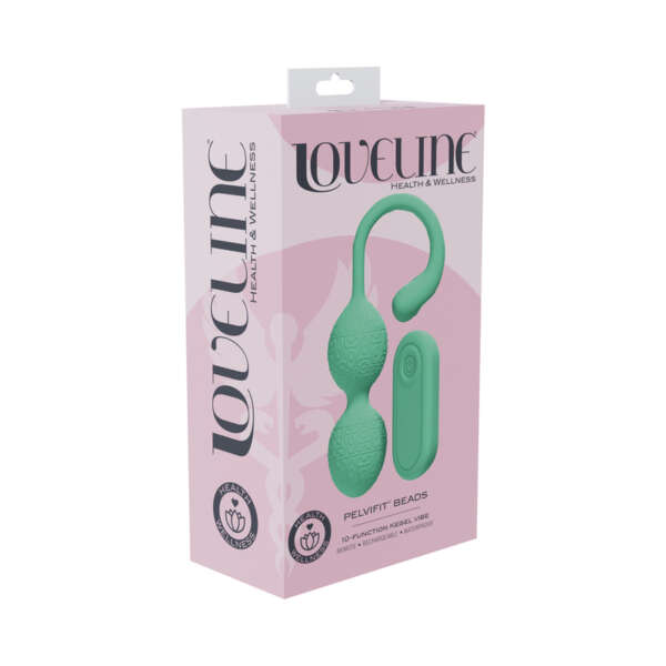 LoveLine PelviFit Beads Kegel Vib RC Grn