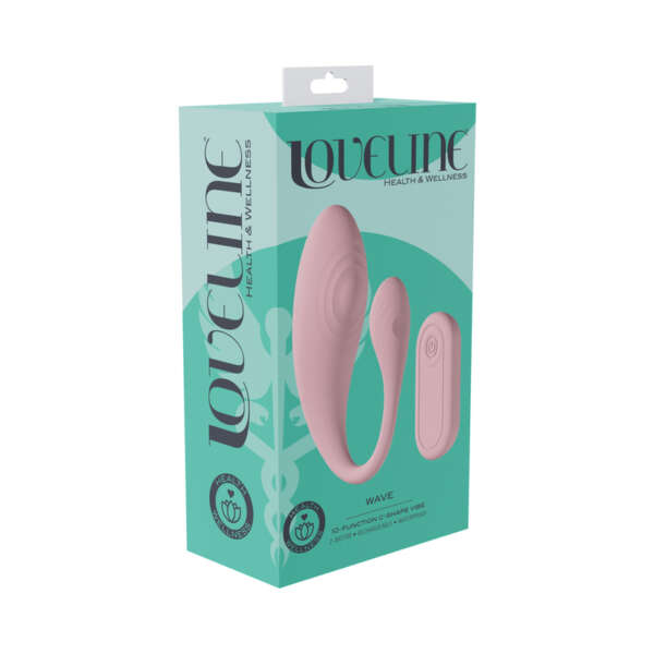 LoveLine Wave C-shape Vibe RC Pink