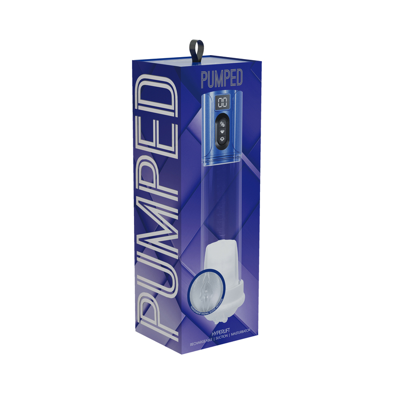 PUMPED HyperLift Masturbator MetalBlue