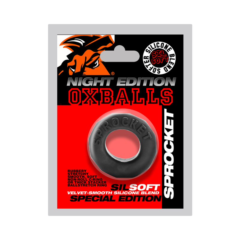 Oxballs Sprocket Comfort C-ring SE Night