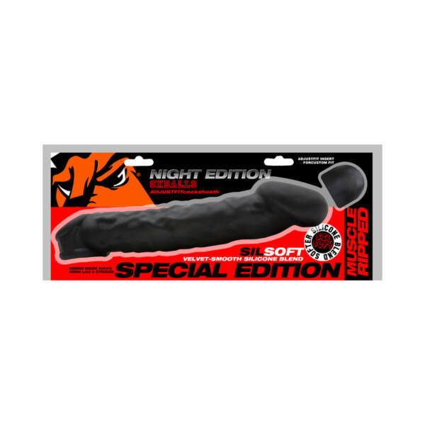 Oxballs Muscle Rib Velv Sheath SE Night
