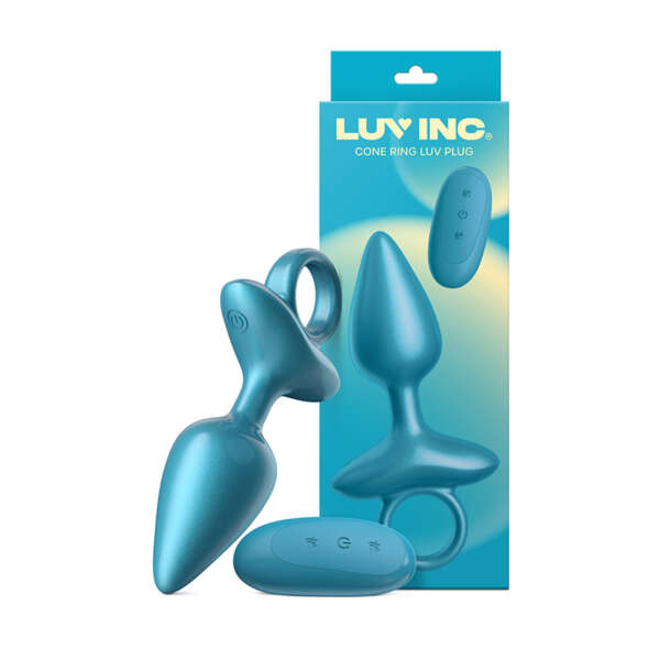 Luv Inc Cr82 Cone Ring Luv Plug Met Blu