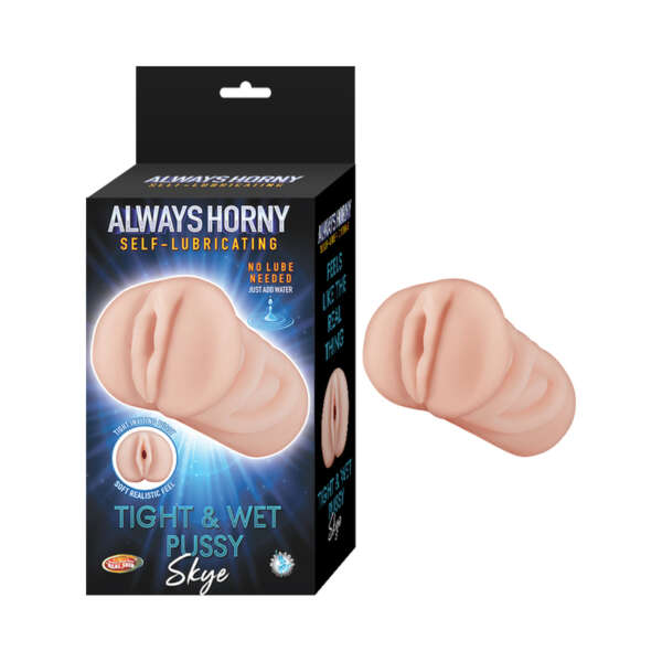 Always Horny Self-Lubr Mast Skye Beige