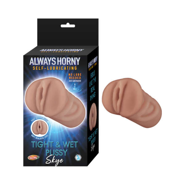 Always Horny Self-Lubr Mast Skye Brown