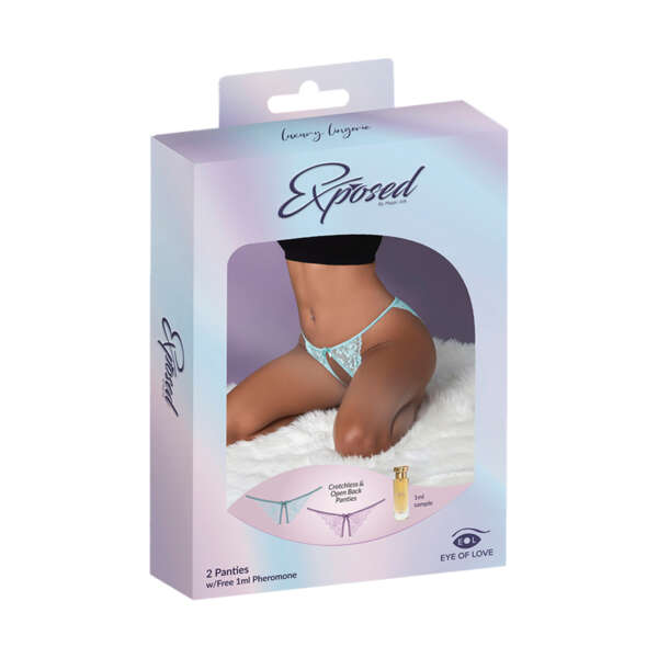 MS PheromonePanty CrotchlOpenBck L/A LXL