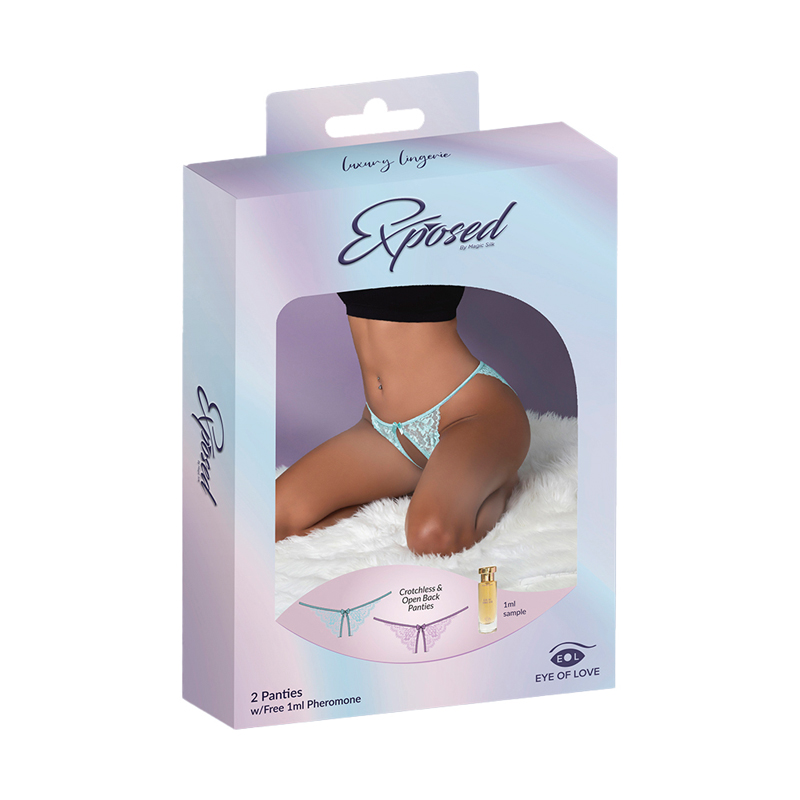 MS PheromonePanty CrotchlOpenBck L/A LXL