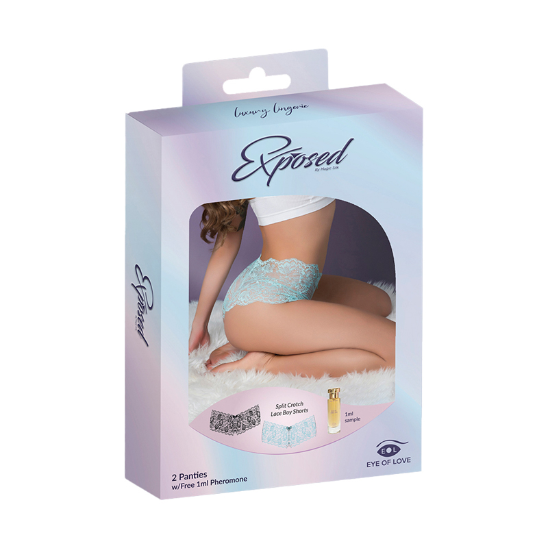 MS PheromonePanty SplitLaceBShort A/B SM