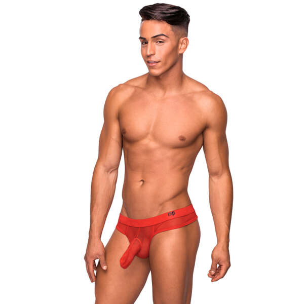 MP Matchmaker Hose Thong Red LXL