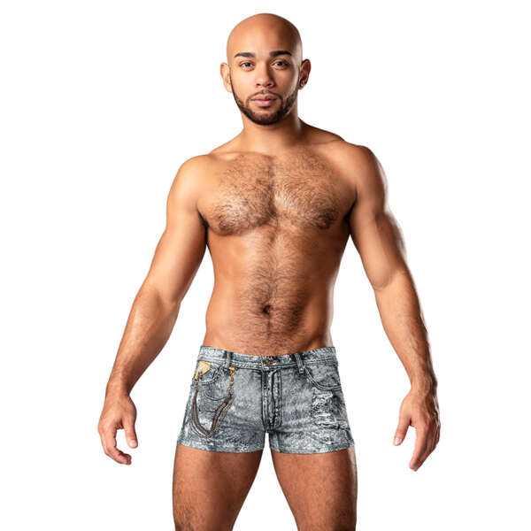 MP Matchmaker Mini Short Denim Print S