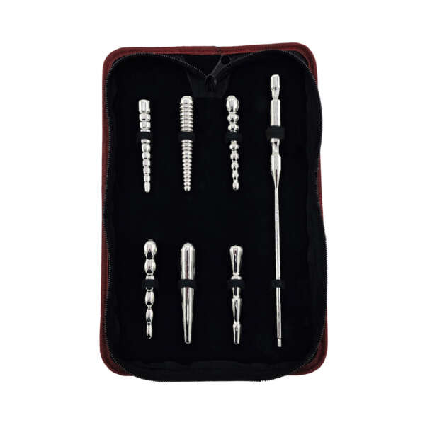 Rouge Stainless Steel Penis Plug Set 7pc