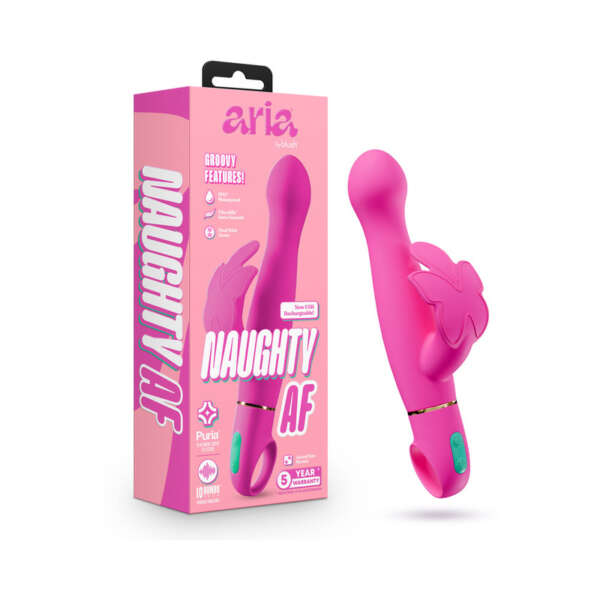 Aria Naughty AF 2.0 Recharge Vibe Plum