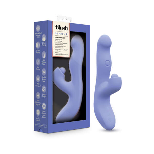 Blush Collection Simone Tap Rabbit Blu
