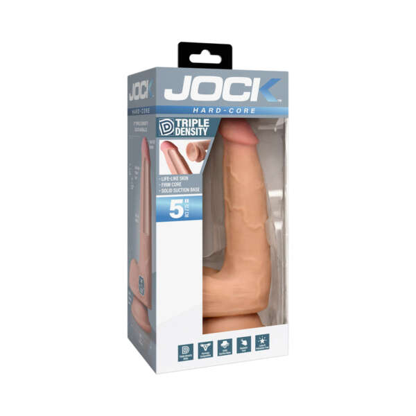 JOCK Hard-Core 5in Triple Dens w/Balls