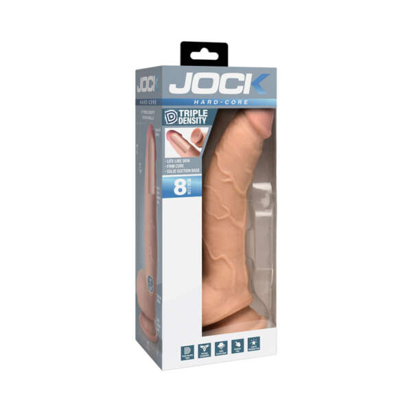 JOCK Hard-Core 8in Triple Dens w/Balls