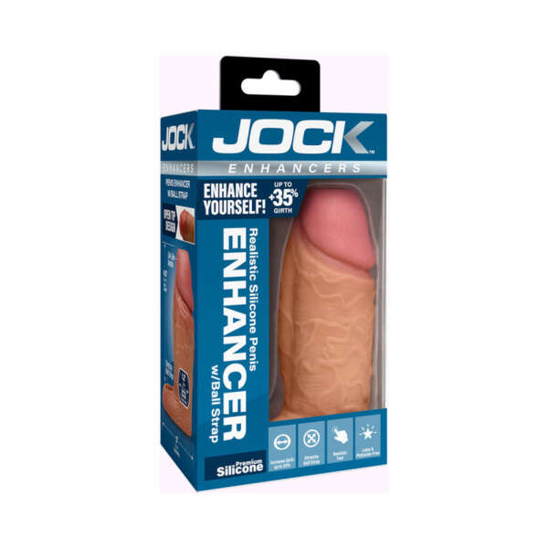 JOCK Silicone Penis Extens Sleeve Medium