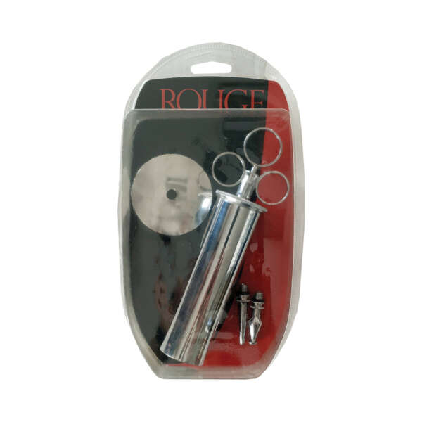 Rouge Stainless Steel Enema Syringe