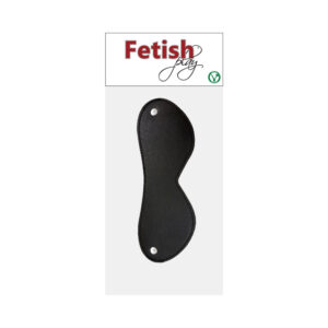 Rouge Fetish Play Vegan Blindfold Black
