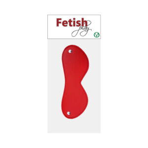 Rouge Fetish Play Vegan Blindfold Red