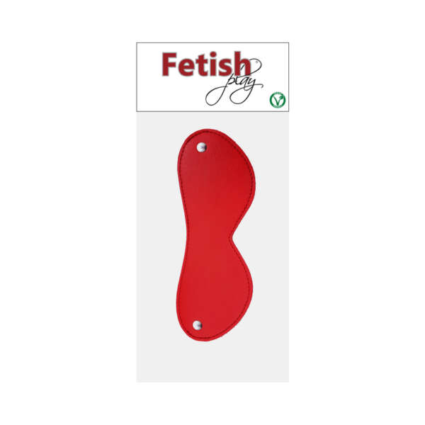 Rouge Fetish Play Vegan Blindfold Red