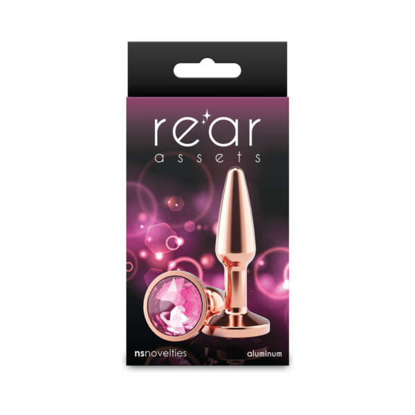 Rear Assets Tapered Plug RG/Pink S