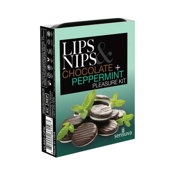 Sensuva Lips&Nips PleasureKit ChocPmint
