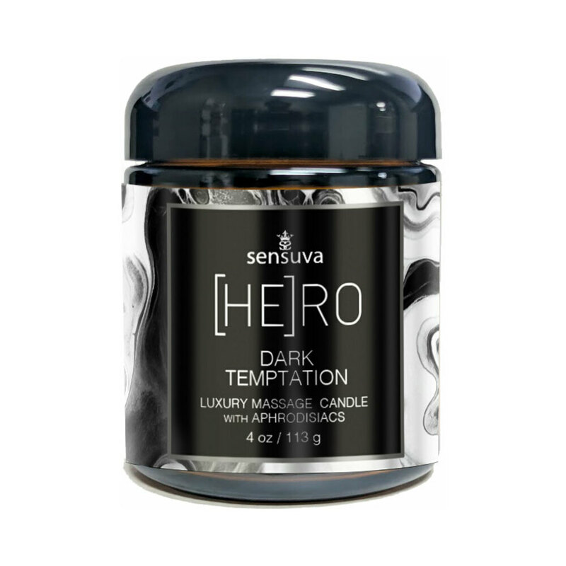 Sensuva Hero DarkTemptation MassCand 4oz