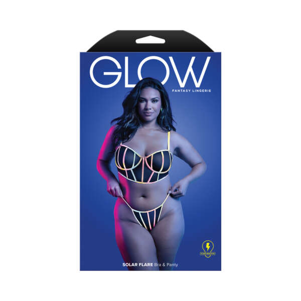 FL Glow Solar Flare UW Bra & Panty Q