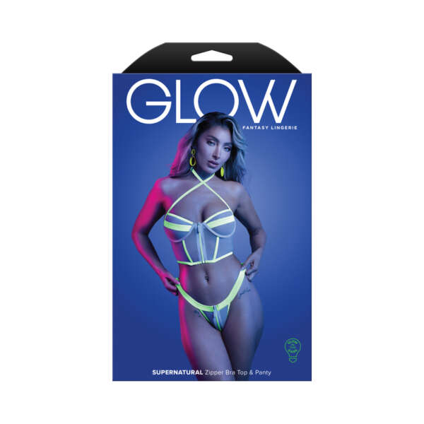 FL Glow Supernatural GITD ZipBra&Pnty SM