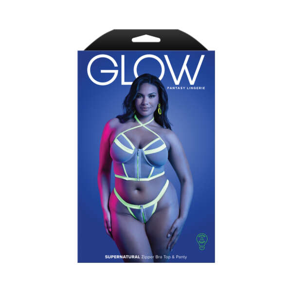 FL Glow Supernatural GITD ZipBra&Panty Q