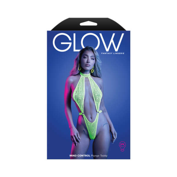 FL Glow Mind Control UV Halter Teddy ML